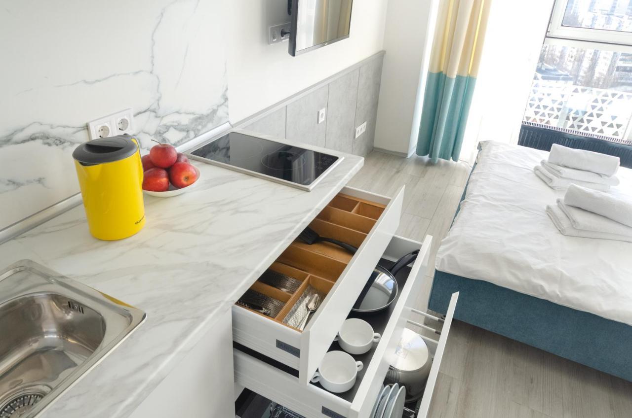 New Apartment Near Railway Station 1A Kiew Exterior foto